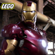 Image for article titled According to Tony Stark's code, the Iron Man suit is made with Lego